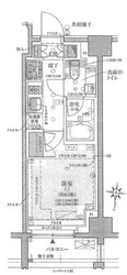 クレヴィア山吹神楽坂の物件間取画像